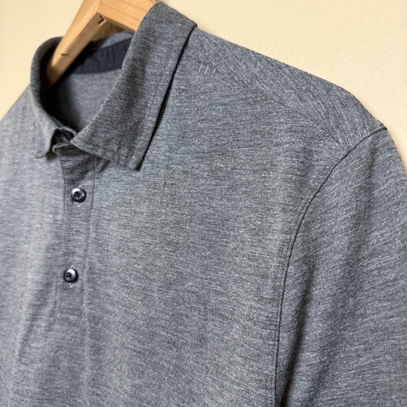 Lululemon men’s short sleeve polo shirt - Picture 4 of 8